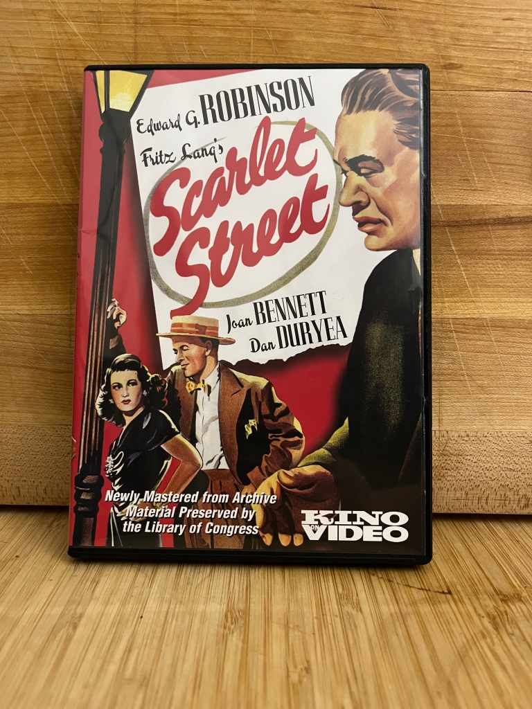 Scarlet Street DVD case